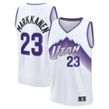 tocy U.Jazz #23 Lauri Markkanen Fanatics White Fast Break Replica Player Jerseys - Association Edition