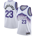 tocy U.Jazz #23 Lauri Markkanen White Swingman Jerseys - Association Edition