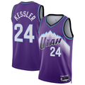 tocy U.Jazz #24 Walker Kessler Purple Swingman Jerseys- Icon Edition