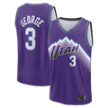 tocy U.Jazz #3 Keyonte George Fanatics Purple Fast Break Replica Jerseys - Icon Edition