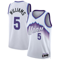 tocy U.Jazz #5 Cody Williams White Swingman Jerseys - Association Edition
