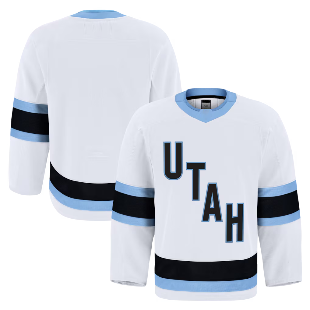 Tocy U.Mammoth White Away Authentic Pro Jerseys
