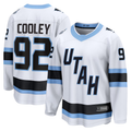 Tocy U.Mammoth #92 Logan Cooley White Away Breakaway Player Jerseys