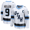 Tocy U.Mammoth #9 Clayton Keller White Away Breakaway Player Jerseys