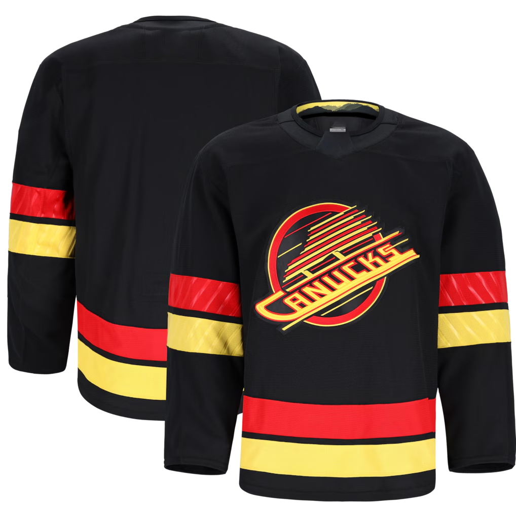 Tocy V.Canucks Black Alternate Authentic Pro Jerseys
