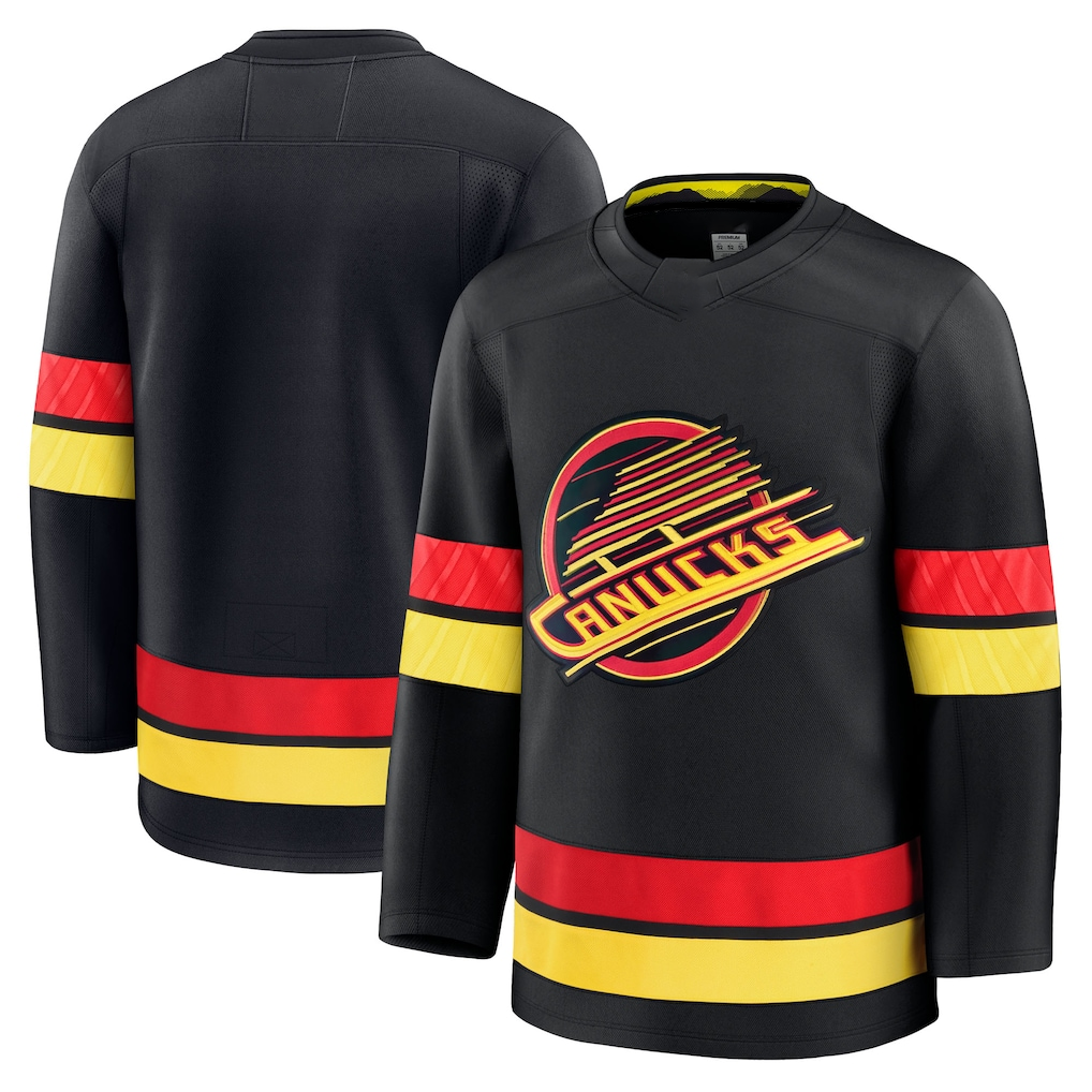 Tocy V.Canucks Black Alternate Premium Jerseys