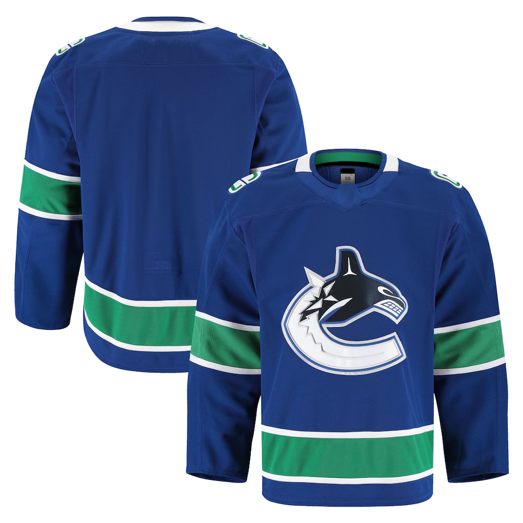 Tocy V.Canucks Blue Home Authentic Pro Jerseys