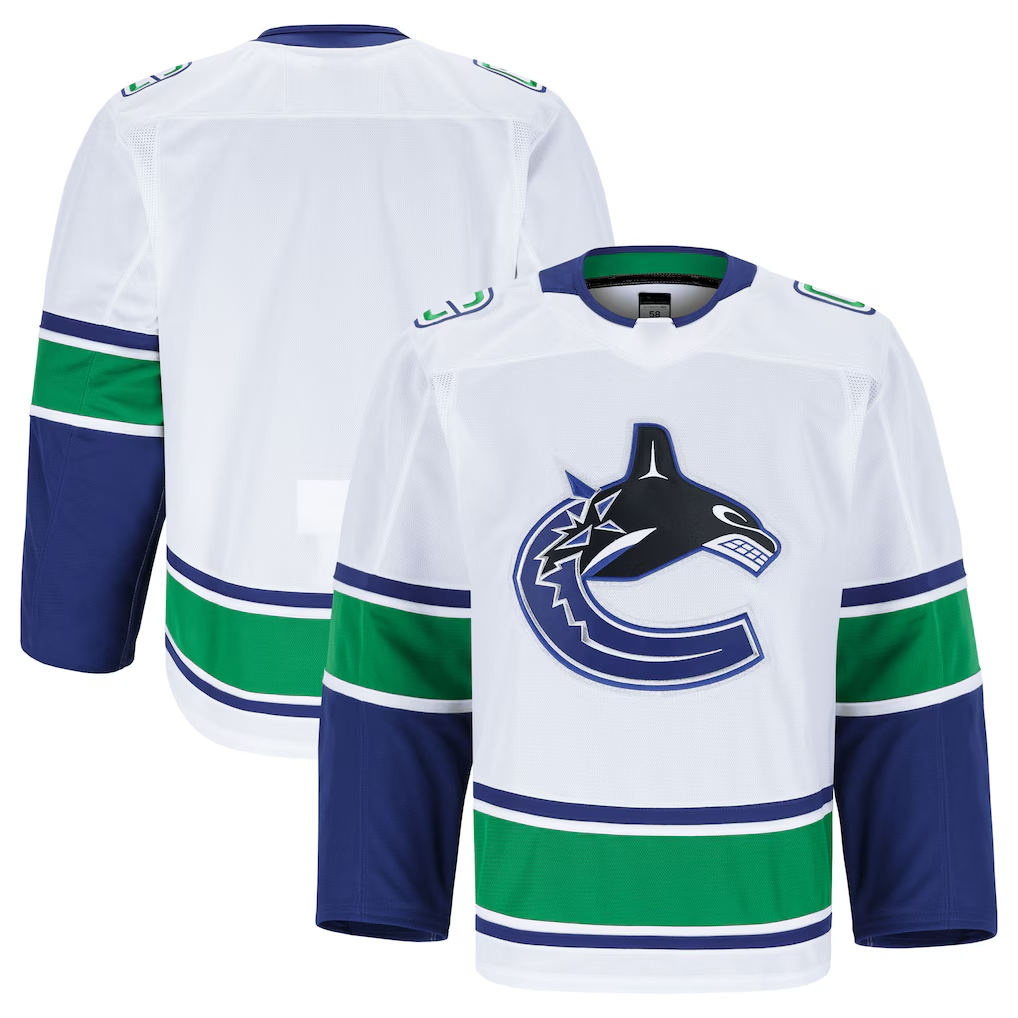 Tocy V.Canucks White Away Authentic Pro Jerseys