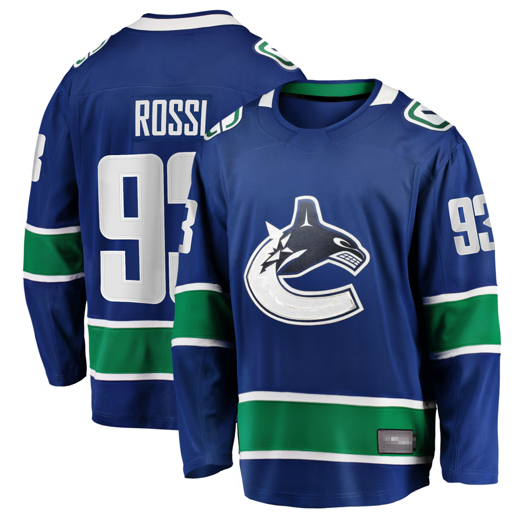 Tocy V.Canucks #93 Marco Rossi Blue Home Premier Breakaway Player Jerseys
