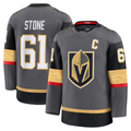 Tocy V.Golden Knights #61 Mark Stone Gray Alternate Premium Jerseys