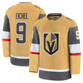 Tocy V.Golden Knights #9 Jack Eichel Gold Home Premium Jerseys