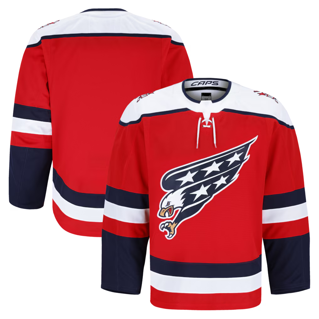 Tocy W.Capitals Red Alternate Authentic Pro Jerseys