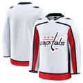 Tocy W.Capitals White Away Premium Jerseys