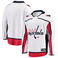 Tocy W.Capitals White Breakaway Away Jerseys