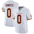 tocy W.Commanders #0 Mike Sainristil Player White Vapor Untouchable Limited Stitched Jerseys