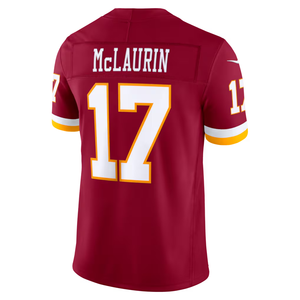 tocy W.Commanders #17 Terry McLaurin Burgundy Team Vapor F.U.S.E. Stitched Limited Jerseys