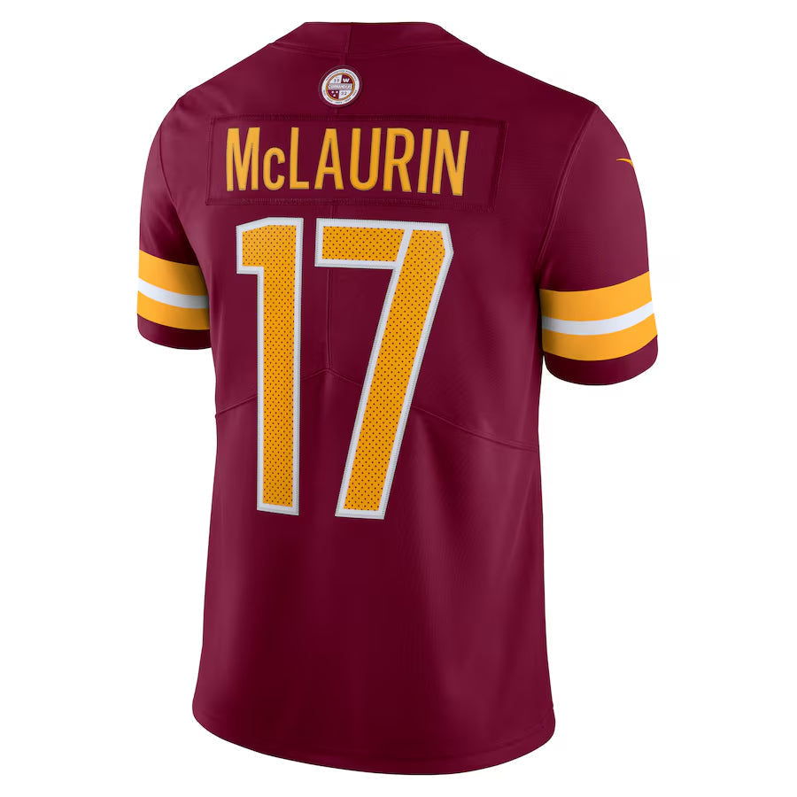 tocy W.Commanders #17 Terry McLaurin Player Burgundy Vapor Limited Stitched Jerseys