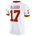 tocy W.Commanders #17 Terry McLaurin White Vapor F.U.S.E. Stitched Limited Jerseys