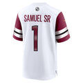 tocy W.Commanders #1 Deebo Samuel Sr Player White Home Game Stitched Jerseys