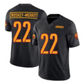 tocy W.Commanders #22 Jacory Croskey-Merritt Player Black Vapor F.U.S.E. Limited Stitched Jerseys