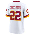 tocy W.Commanders #22 Jacory Croskey-Merritt Player White Home Game Stitched Jerseys