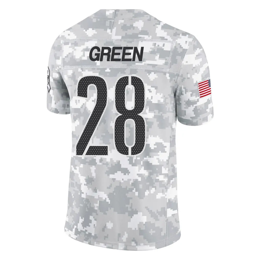 tocy W.Commanders #28 Darrell Green Player  Arctic Camo Salute To Service Limited Stitched Jerseys