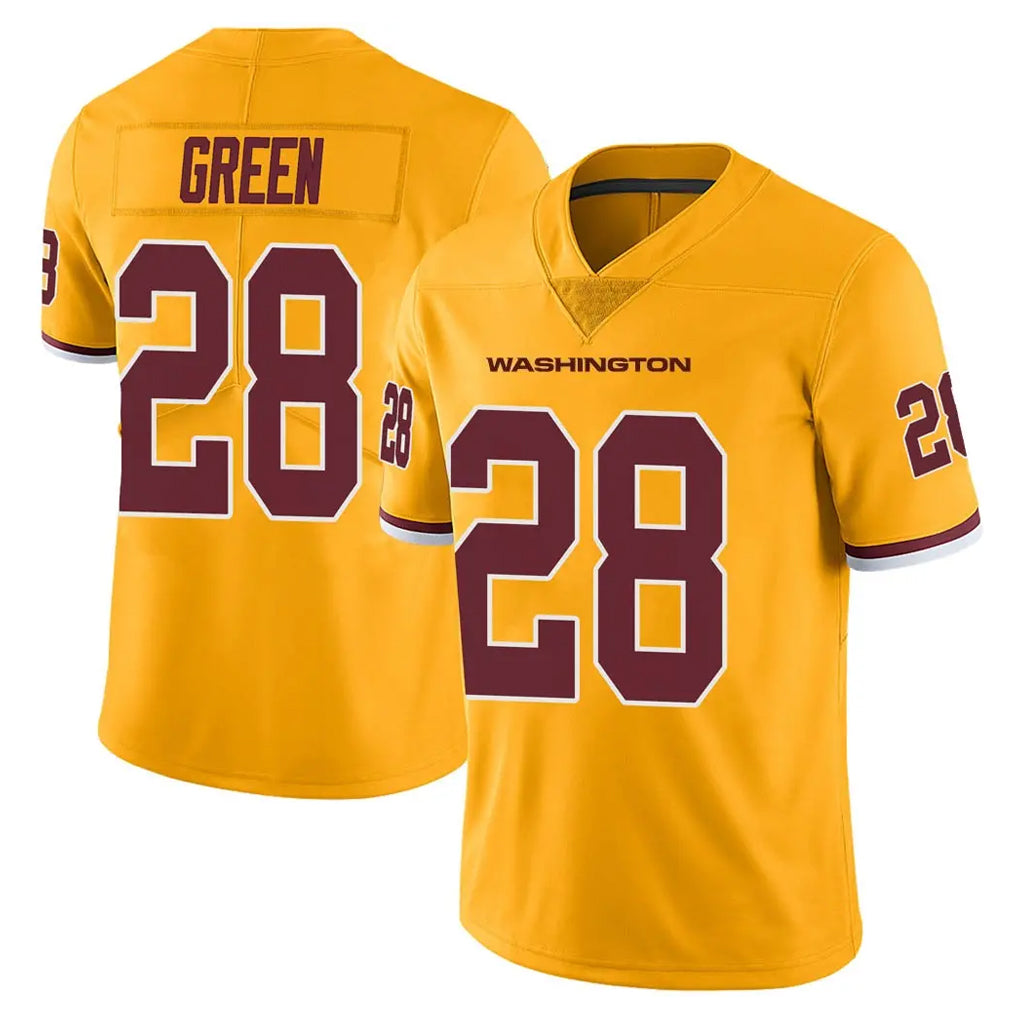 tocy W.Commanders #28 Darrell Green Player  Gold Vapor Limited Stitched Jerseys