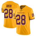 tocy W.Commanders #28 Darrell Green Player  Gold Vapor Limited Stitched Jerseys