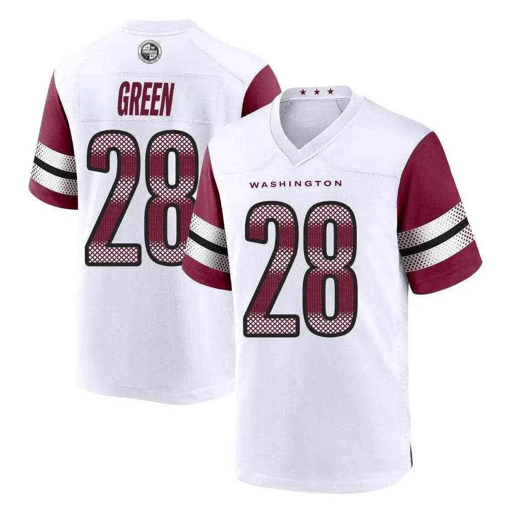 tocy W.Commanders #28 Darrell Green Player White Home Game Stitched Jerseys