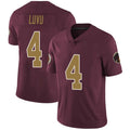 tocy W.Commanders #4 Frankie Luvu Player Burgundy Alternate Vapor Untouchable Limited  Stitched Jerseys