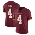 tocy W.Commanders #4 Frankie Luvu Player Burgundy Vapor Limited Stitched Jerseys