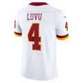 tocy W.Commanders #4 Frankie Luvu White Vapor F.U.S.E. Stitched Limited Jerseys