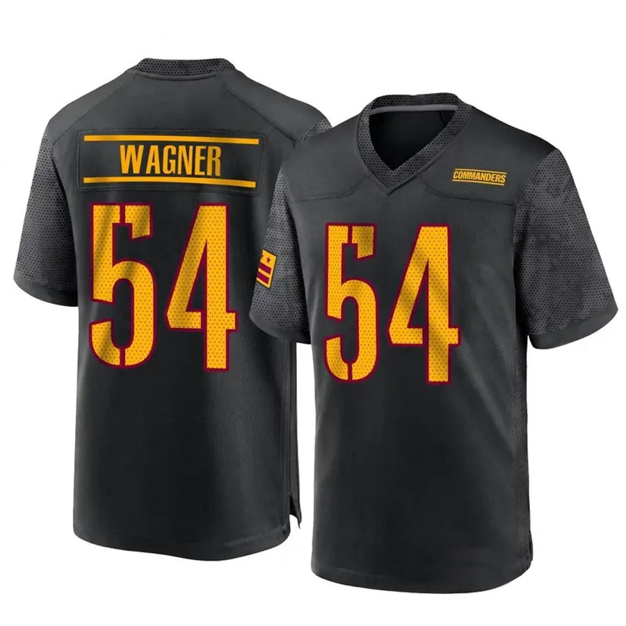 tocy W.Commanders #54 Bobby Wagner Player Black Home Game Stitched Jerseys