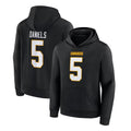 tocy W.Commanders #5 Jayden Daniels Player Black Salute to Service Hoodies Stitched Jerseys