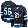 Tocy W.Jets #56 Kale Clague Navy Home Breakaway Jerseys