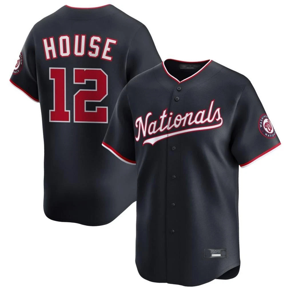 tocy W.Nationals #12 Brady House Player Navy Alternate Limited Game Stitched Jerseys