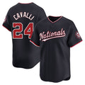tocy W.Nationals #24 Cade Cavalli Player Navy Alternate Limited Replica Jerseys