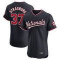 tocy W.Nationals #37 Stephen Strasburg Player Navy Elite Stitched Jerseys