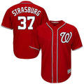 tocy W.Nationals #37 Stephen Strasburg Player Red Cool Alternate Player Stitched Jerseys