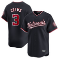 tocy W.Nationals #3 Dylan Crews Player Navy Limited Stitched Jerseys