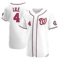 tocy W.Nationals #4 Daylen Lile Player White Alternate Elite Stitched Jerseys