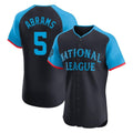 tocy W.Nationals #5 CJ Abrams Player Navy Elite National League All-Star Game Stitched Jerseys