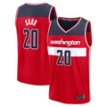tocy W.Wizards #20 Alex Sarr Red Fast Break Replica Jerseys - Icon Edition