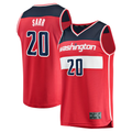 tocy W.Wizards #20 Alexandre Sarr Red Fast Break Replica Player Jerseys - Icon Edition