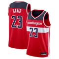 tocy W.Wizards #23 Anthony Davis Red Swingman Jerseys - Icon Edition
