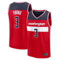 tocy W.Wizards #3 Trae Young Red Fast Break Jerseys - Icon Edition