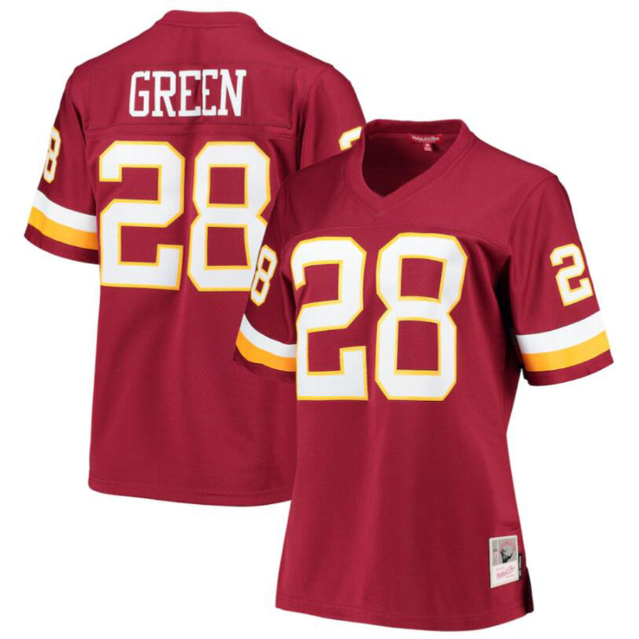 tocy Washington Football Team #28 Darrell Green Burgundy Legacy Replica Player American Stitched Jersey