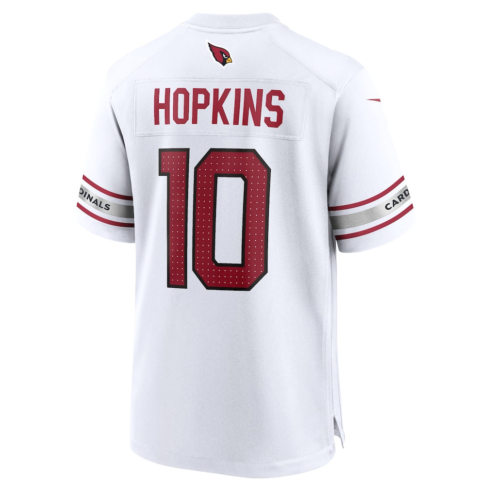 Tocy A.Cardinals #10 DeAndre Hopkins White Game Player Jersey