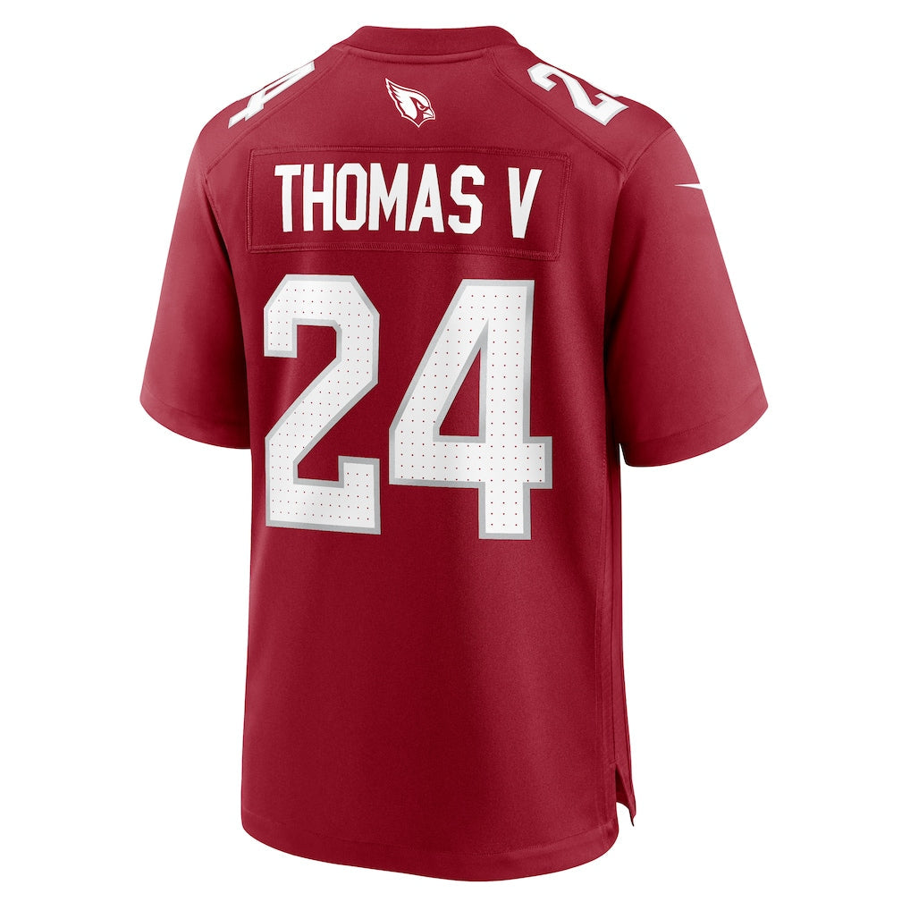 Tocy A.Cardinals #24 Starling Thomas V Cardinal Team Game Jersey