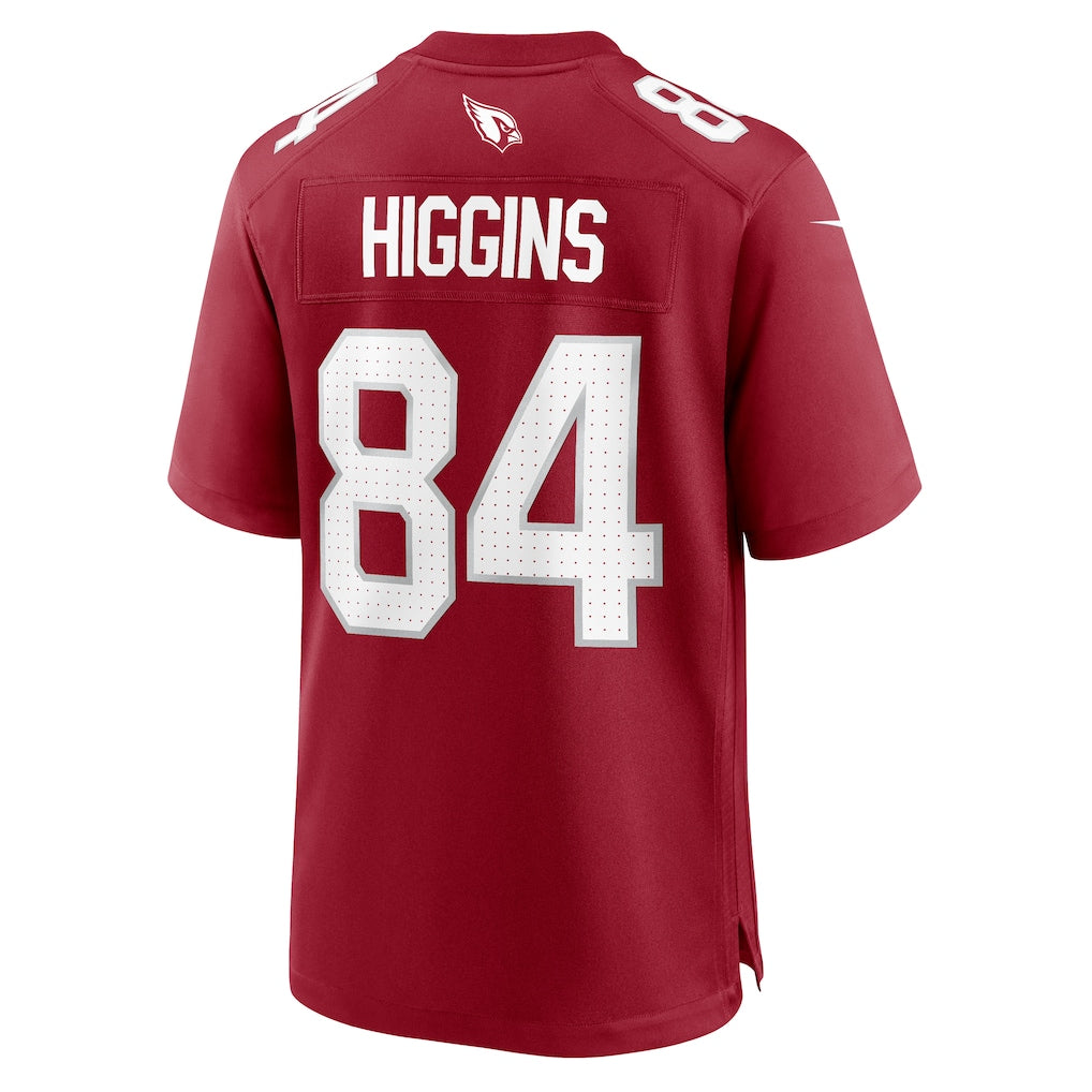 Tocy A.Cardinals #84 Elijah Higgins Cardinal Team Game Jersey